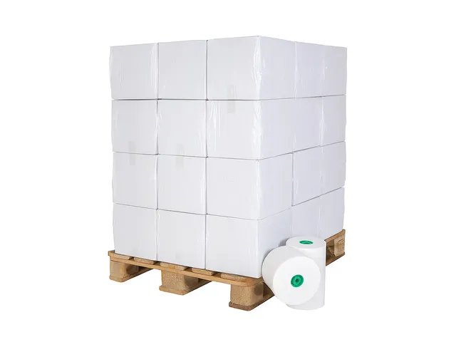 Toiletpapier doprol 2-laags cellulose 100m wit Pallet