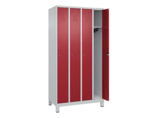 locker,HxBxD 1950x1000x500mm,4vak,vak B 250mm,cil.-slot,voeten - 2