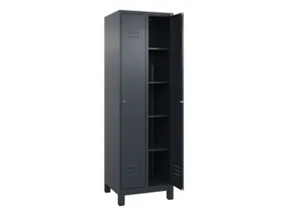 wasgoedverdeelkast,HxBxD 1950x600x500mm,vak B 300mm,cilinderslot - 2