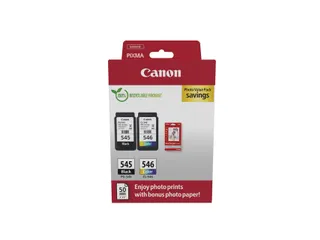 Canon PG-545 & CL-546 Inktcartridges Zwart + Kleur Set - 3