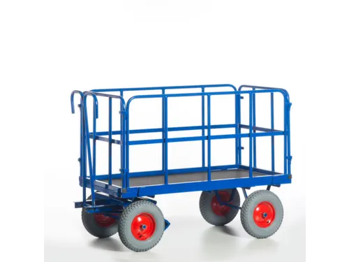 handtrekwagen,draagverm. 1000kg,laadvl. LxB 1130x730mm