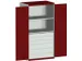 armoire modulaire,HxlxP 2000x1050x650mm,2xtablette en acier,6tiroir(s)