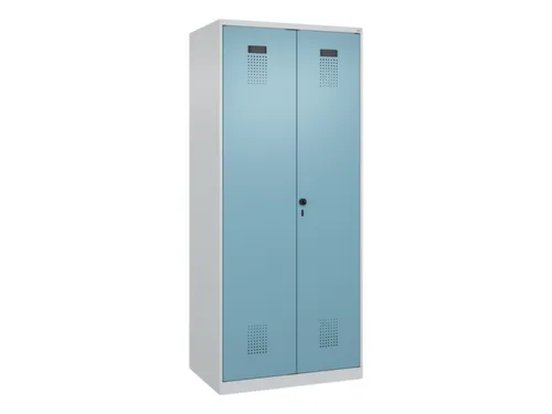 locker voor scheiding van kleding,HxBxD 1850x800x500mm,2vak