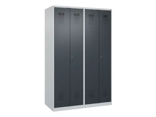 locker voor scheiding van kleding,HxBxD 1850x1200x500mm,4vak