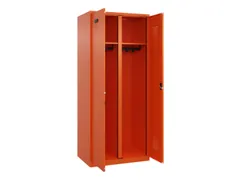 locker voor scheiding van kleding,HxBxD 1850x800x500mm,2vak