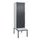PBM-locker met bank,HxBxD 2120x600x815mm,2vak,vak B 300mm,draaigrendel