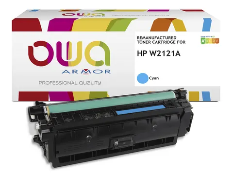 Tonercartridge OWA alternatief tbv HP W2121A blauw