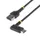 USB A naar C Oplaadkabel 1 Meter Haakse USB-C Kabel