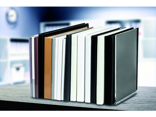 Boekensteun MAUL acryl 16x15x21cm set 2 glashelder