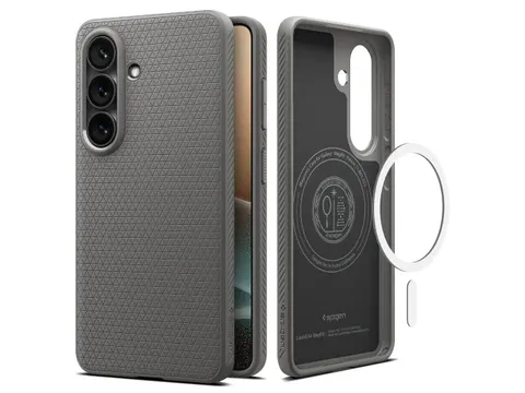 Spigen Galaxy S26 Plus Hoes Liquid Air Donkergroen