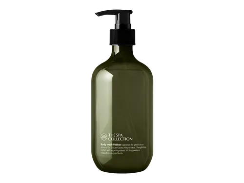 The Spa Collection Vetiver ECOCERT Body Wash pompfles 24x475ml