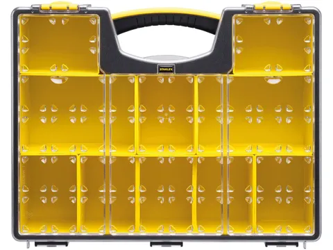 Pro Organizer 8 Vakken Geel/Zwart