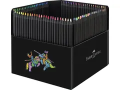 Kleurpotlood Faber-Castell Black Edition 100 stuks in karton etui