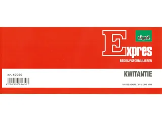Kwitantieboekje Sigel Expres 84x205mm blok a 100 blad - 1