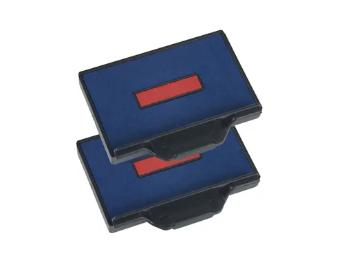 Stempelkussen Trodat Professional 6/56/2 2 stuks blauw en rood