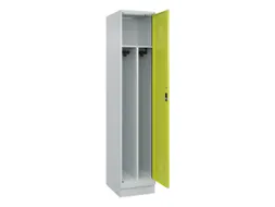 locker voor scheiding van kleding,HxBxD 1950x400x500mm,1vak