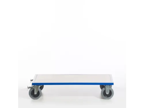 platformwagen,draagverm. 600kg,laadvl. LxB 1200x800mm,houtplaat