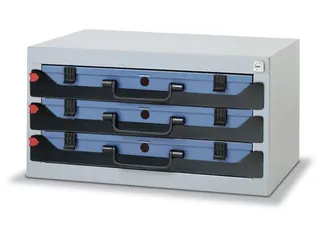 Opslagtoren Met Assortimentskoffers Plaatstaal Voll. Uittrekb. - 1