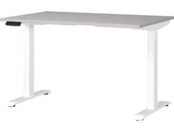 Elektrisch ihv bureau,HxBxD 720-1200x1200x800mm,blad decor kasjmier