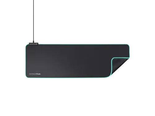 GXT 764 Glide-Flex XXL Muismat met RGB-verlichting 93x30cm zwart