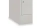 armoire multicases,4x5compartiments,RAL7035,face avant RAL7035
