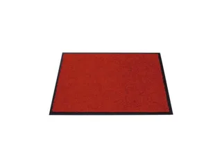 Schoonloopmat Binnen 40x60cm Wasbaar Rood - 1