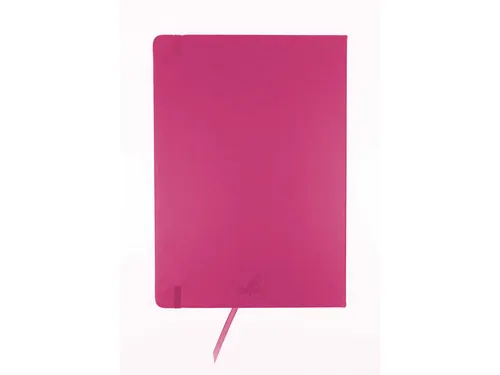 Schetsboek Kangaro A4 hot pink PU HC 80 vel 140gr roomwit met elastiek