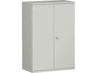 Kantoorkast 1150x800x430mm Romp Lichtgrijs Decor Front Lichtgrijs - 1