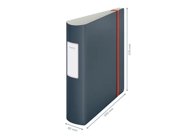 Ordner Leitz 1038 180° Active Cosy A4 82mm grijs