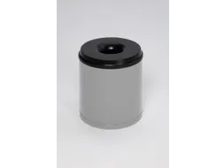 prullenmand zelfblussend 30 liter HxØ 390x375mm kop zwart zilver