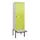 locker voor scheiding van kleding,HxBxD 2120x600x815mm,2vak