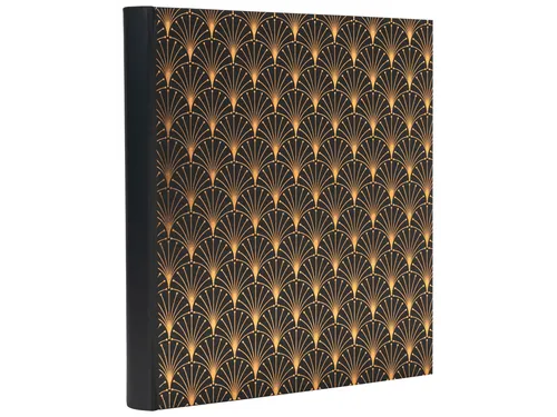 Fotoalbum Exacompta 29x32cm 60 zwarte pagina's Néo Déco zwart