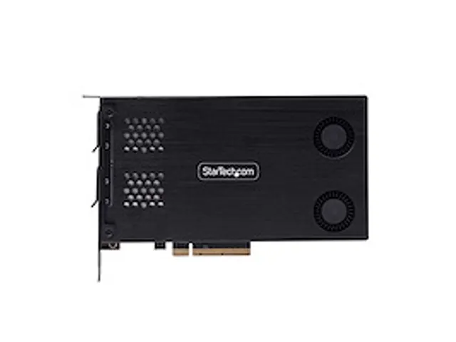Dual-Bay m.2 NVMe SSD naar PCIe X8