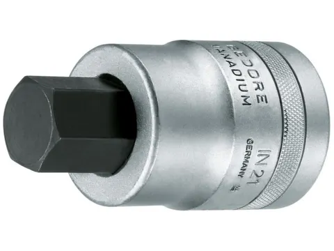 IN 21 22 Schroevendraaierbit inzet 1 inch binnenzeskant 22mm