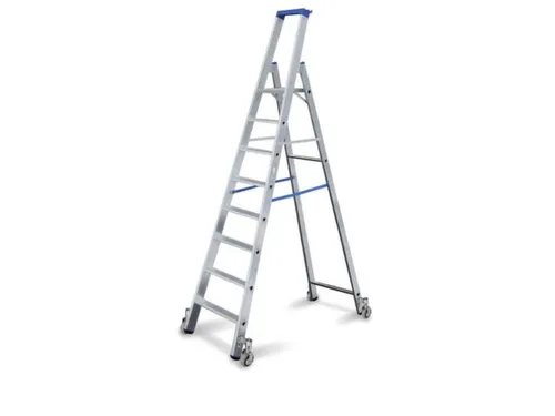 Verrijdbare Boktrap Aluminium L 2 71M 8Treden