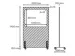 OUTLET Silva verrijdbaar akoestisch whiteboard blauw 200x120cm