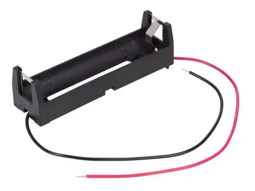 Batterijhouder Voor 1x18650Lithiumcel (Met Draden