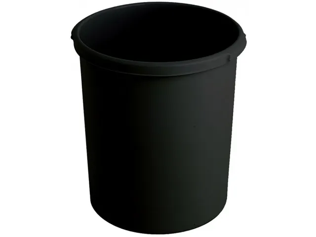 Kunststof Papierbak 30 Liter Zwart