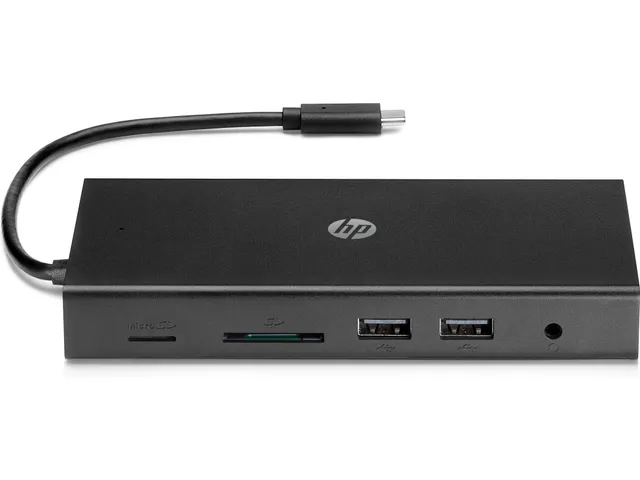 USB-C-reishub met meerdere poorten