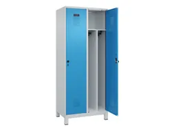 locker voor scheiding van kleding,HxBxD 1950x800x500mm,2vak