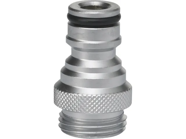 0709 Gardena nippel met 1/2 inch buitendraad