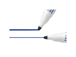 Viltstift Bic Velleda 1701 whiteboard rond large blauw - 6