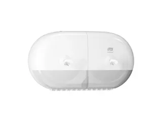 Tork 682000 T9 SmartOne Twin Mini Toiletpapier Dispenser Elevation Wit - 3