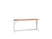 établi,HxlxP 930x2000x600mm,plateau multiplex,pied en C,RAL7035