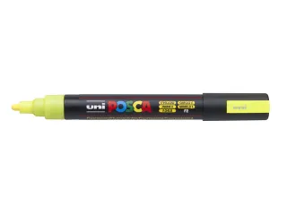 Verfstift Posca PC5M Medium Punt 1,8-2,5mm fluor geel - 1