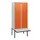 Dubbeldekse dekenkist,HxBxD 1950x800x815mm,2x2vak.,vak B 400mm