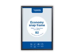 Kliklijst Europel Economy B2 50X70Cm 25Mm Zwart