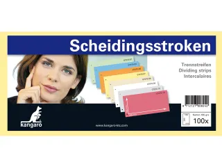 Scheidingsstrook Kangaro 2-gaats 240x105mm 180 grams RC geel - 2
