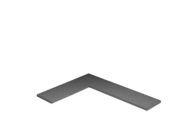 legbord,v. magazijnstelling,BxD 1300x400mm,vakl. 125kg,verzinkt