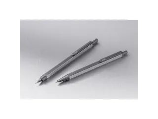 Rhodia scRipt zeshoekige balpen 0.7mm Aluminium Titanium Zwart - 2
